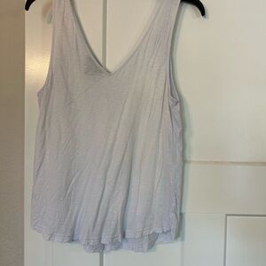 PAIGE Purple Backless Tank Top